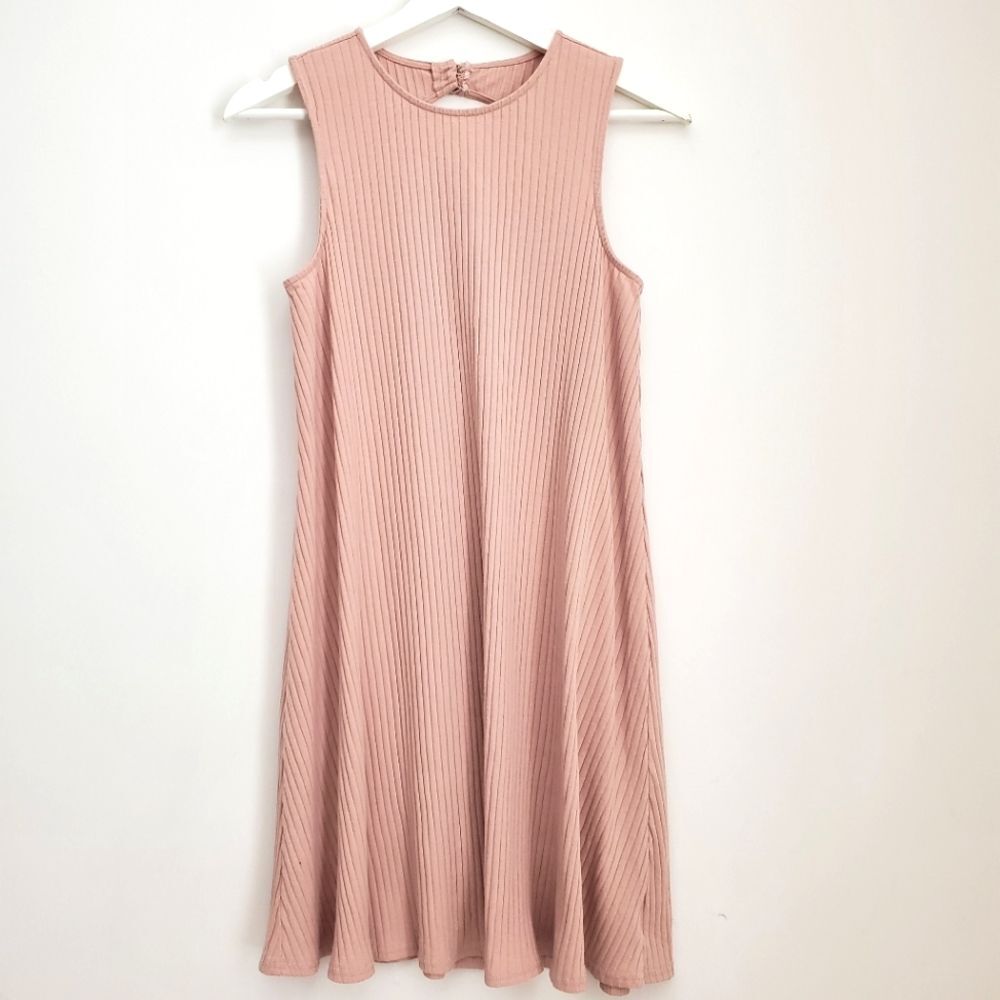 AE Ribbed Pink Dress Size S